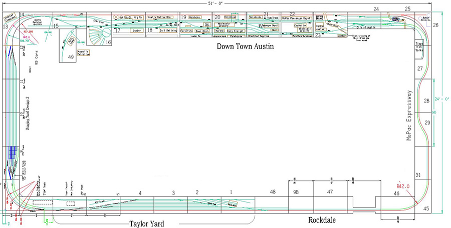 AMRS Modular Track Plan Phase 3