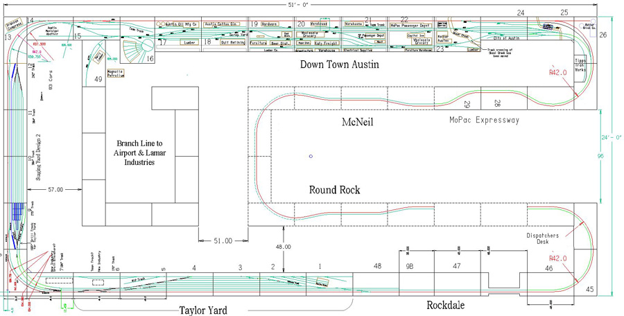 AMRS Modular Track Plan Phase 4