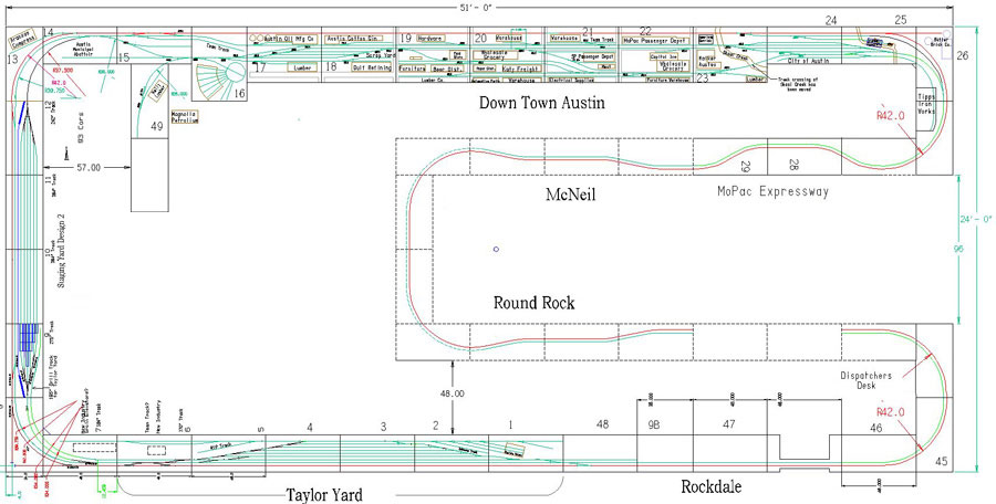 AMRS Modular Track Plan Phase 5